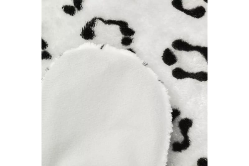 Donall Leopardmatta 139 Plysch - Vit - Barnrumsinredning & leksaker - Barnmattor