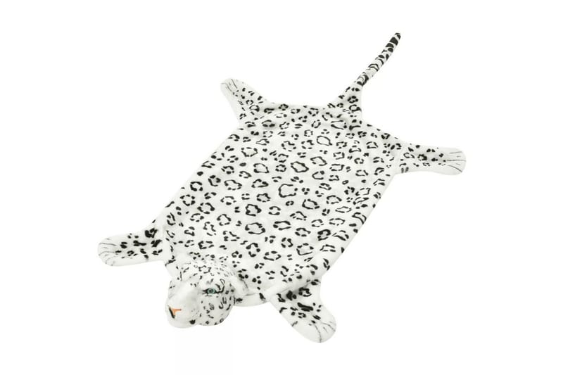 Donall Leopardmatta 139 Plysch - Vit - Barnrumsinredning & leksaker - Barnmattor