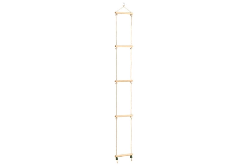 Repstege för barn massivt trä och PE 30x168 cm - Brun - Barn & bebis - Barnrumsinredning & leksaker - Leksaker - Babyleksaker