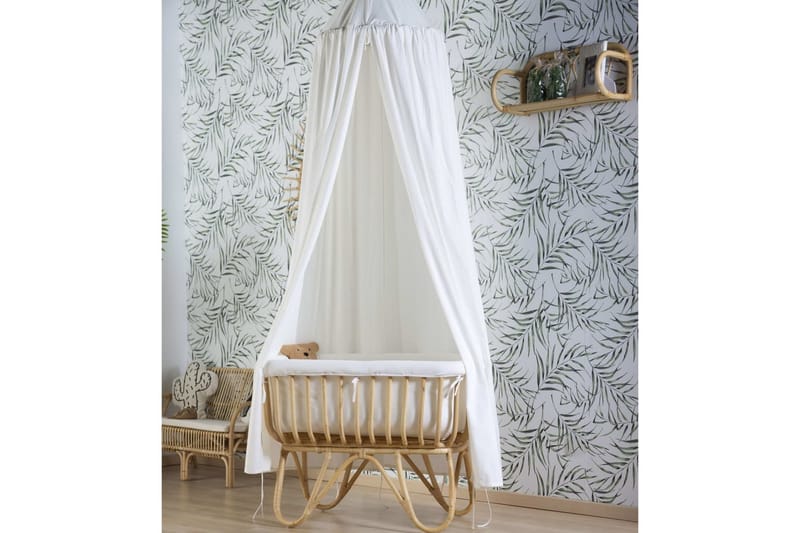 CHILDHOME Hängande koja med lekmatta naturvit - Leksaker