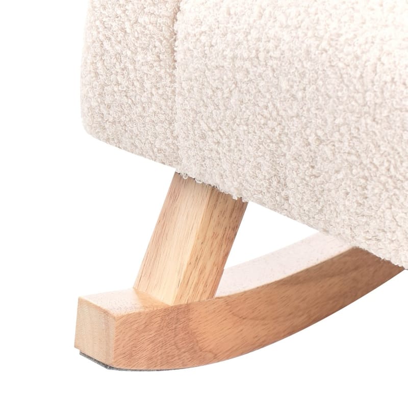 Gungfåtölj Hug - Beige, ljust trä - Barn & bebis - Barnrumsinredning & leksaker - Leksaker - Gunghästar