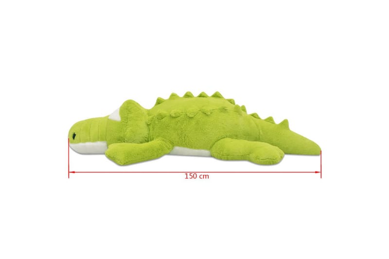 Gosedjurskrokodil plysch XXL 150 cm - Grön - Barn & bebis - Barnrumsinredning & leksaker - Leksaker - Mjukleksaker & gosedjur