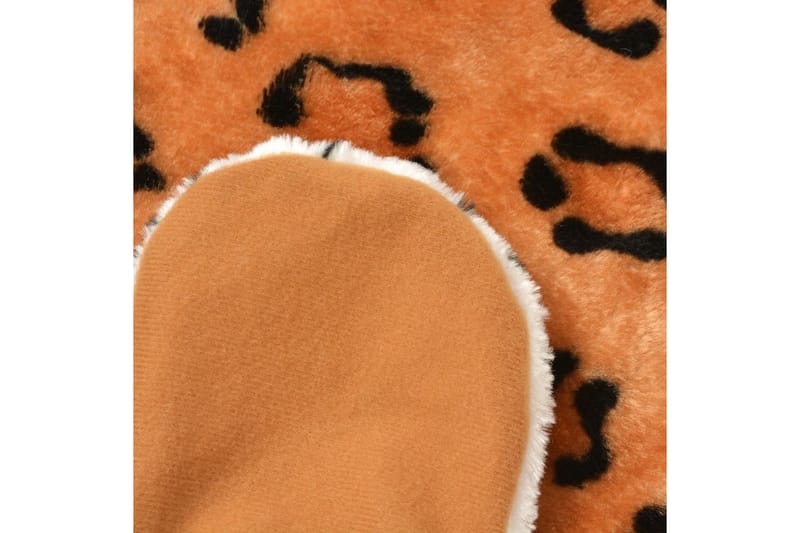 Leopardmatta plysch 139 cm brun - Brun - Barn & bebis - Barnrumsinredning & leksaker