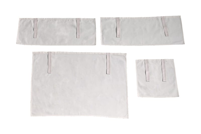 LOTTIE Sänggardin Vit - Beige - Barn & bebis - Barnrumsinredning & leksaker