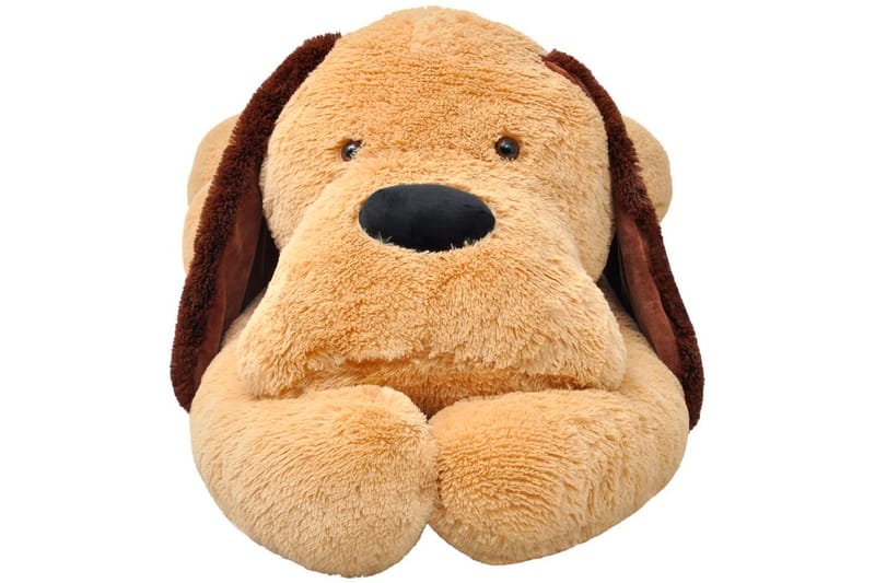 Mjukishund brun 80 cm - Brun - Barn & bebis - Barnrumsinredning & leksaker