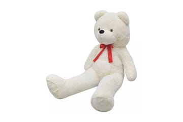 Nallebjörn vit plysch 170 cm