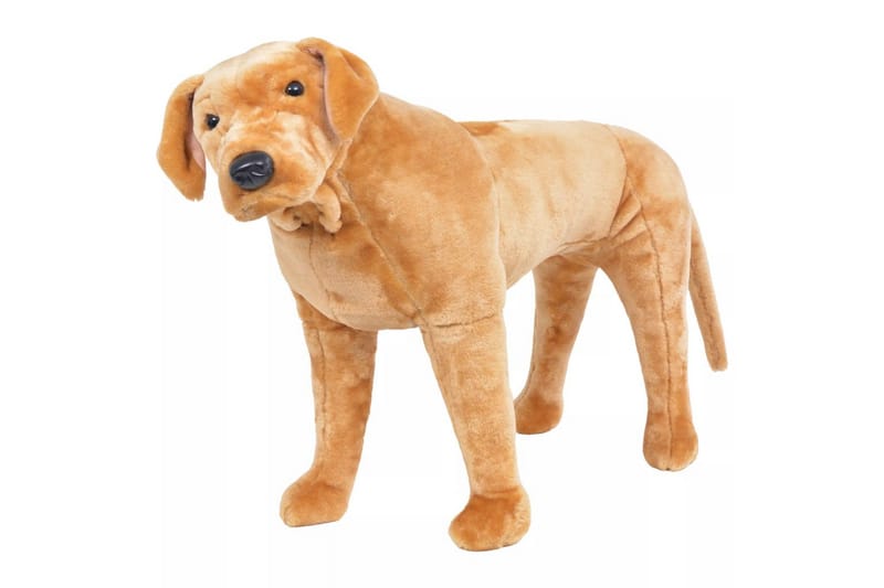 Stående leksakshund labrador ljusbrun XXL - Ljusbrun - Barnrumsinredning & leksaker - Mjukleksaker & gosedjur