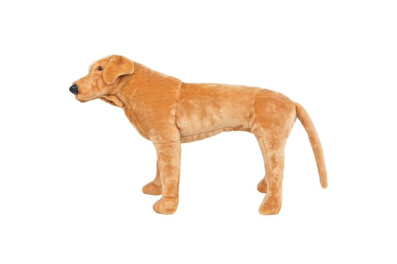 Stående leksakshund labrador ljusbrun XXL - Ljusbrun - Barn & bebis - Barnrumsinredning & leksaker
