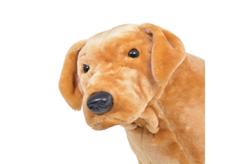 Stående leksakshund labrador ljusbrun XXL - Ljusbrun - Barn & bebis - Barnrumsinredning & leksaker