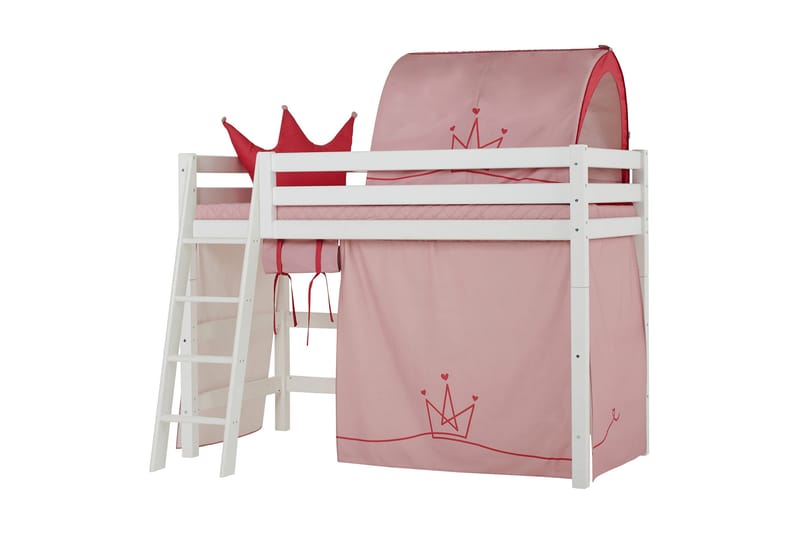 ULVASKOG Draperi för våningssäng 200 cm - Rosa - Barn & bebis - Barnrumsinredning & leksaker