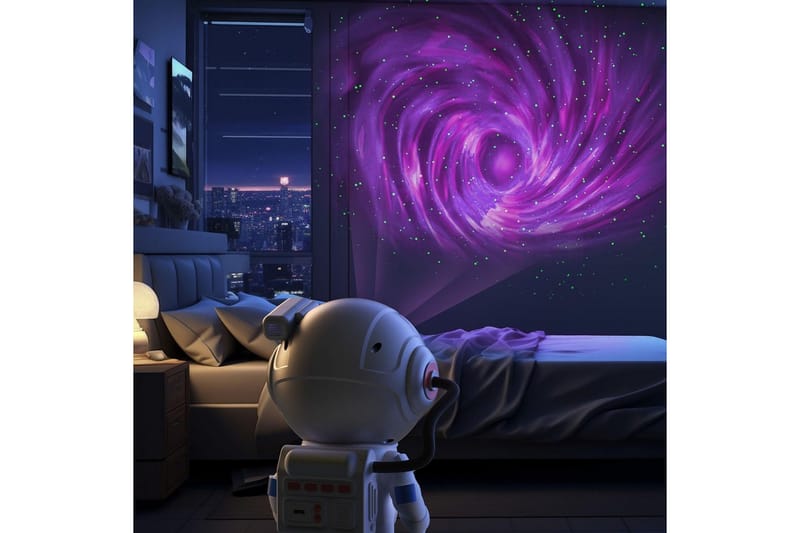 Barnlampa Mobility On Board Stellar Light Space Astronaut - Silver - Barn & bebis - Barnrumsinredning & leksaker