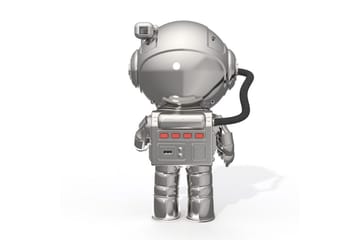 Barnlampa Mobility On Board Stellar Light Space Astronaut - Silver - Barn & bebis - Barnrumsinredning & leksaker