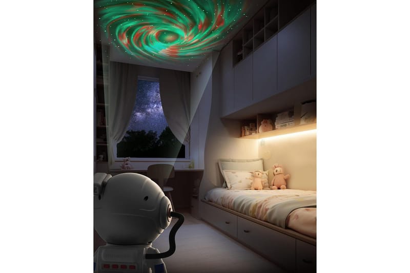 Barnlampa Mobility On Board Stellar Light Space Astronaut - Silver - Barn & bebis - Barnrumsinredning & leksaker