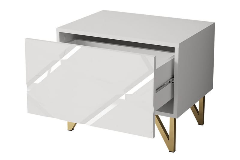 Glenndale Barnsängbord 47 cm Svart - Barn & bebis - Barnmöbler - Barnbord - Sängbord barn & nattduksbord barn