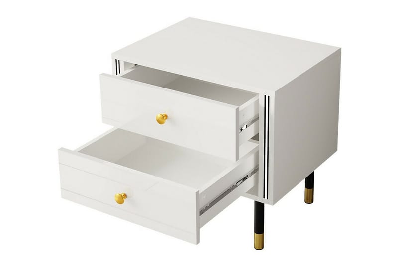 Glenndale Barnsängbord 53 cm Svart - Barn & bebis - Barnmöbler - Barnbord - Sängbord barn & nattduksbord barn