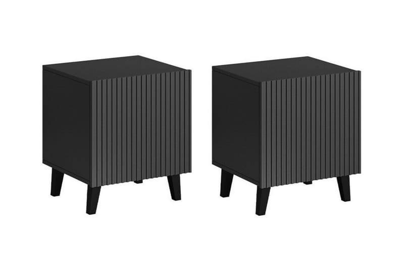 Juniskär Barnsängbord 52 cm Svart - Barn & bebis - Barnmöbler - Barnbord - Sängbord barn & nattduksbord barn