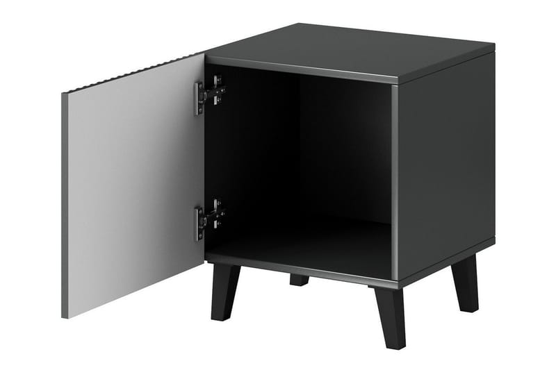 Juniskär Barnsängbord 52 cm Svart - Barn & bebis - Barnmöbler - Barnbord - Sängbord barn & nattduksbord barn