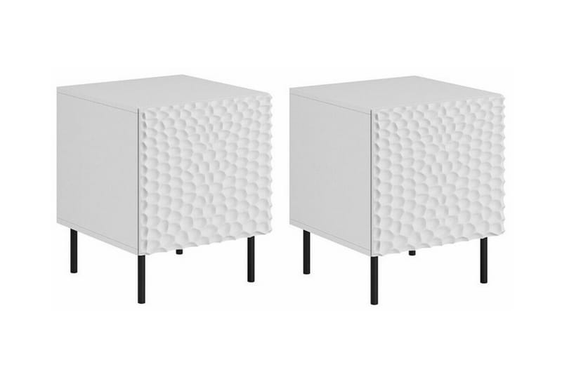 Juniskär Barnsängbord 54 cm Vit - Barn & bebis - Barnmöbler - Barnbord - Sängbord barn & nattduksbord barn