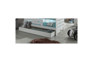 Låda Peuterbed Vit - Vit - Barn & bebis - Barnmöbler - Barnbord - Sängbord barn & nattduksbord barn