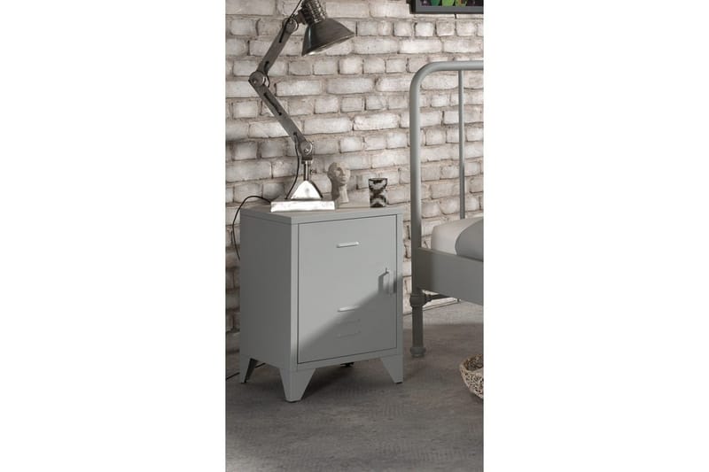 Nattduksbord Bronxx Grå - Grå - Barn & bebis - Barnmöbler - Barnbord - Sängbord barn & nattduksbord barn