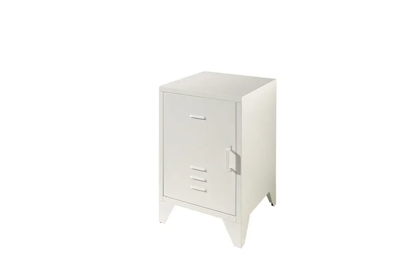 Nattduksbord Bronxx Vit, Vit
