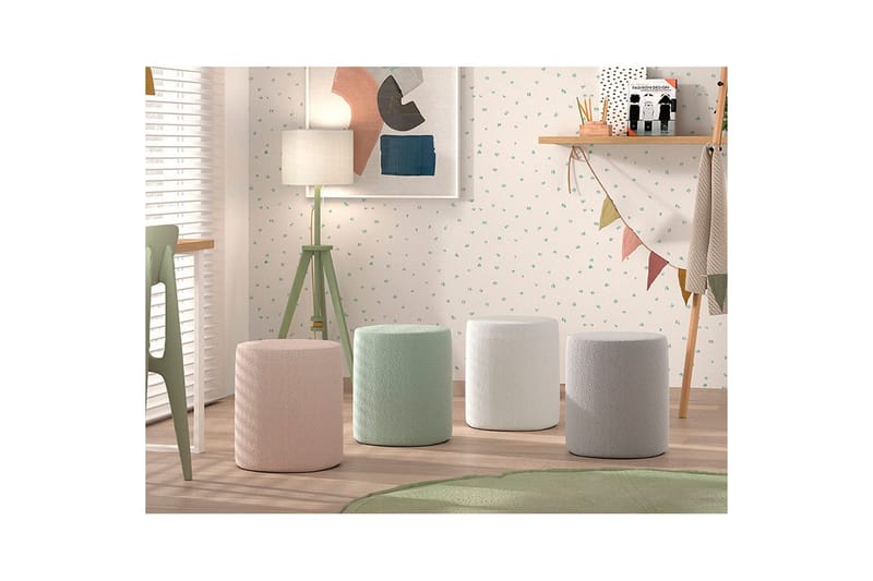 Nattduksbord Moon Rosa - Rosa - Barn & bebis - Barnmöbler - Barnbord - Sängbord barn & nattduksbord barn