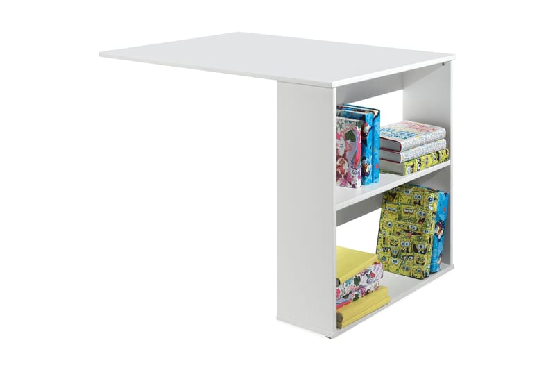 PERSIKA Skrivbord till Loftsäng Vit - Vit - Barn & bebis - Barnmöbler - Barnbord