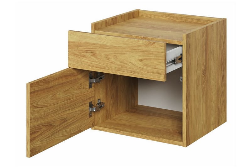 Rathmore Barnsängbord 45 cm Ljusbrun - Barn & bebis - Barnmöbler - Barnbord - Sängbord barn & nattduksbord barn
