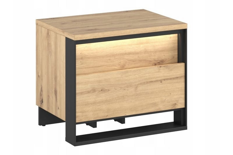 Rathmore Barnsängbord 48 cm Svart - Barn & bebis - Barnmöbler - Barnbord - Sängbord barn & nattduksbord barn