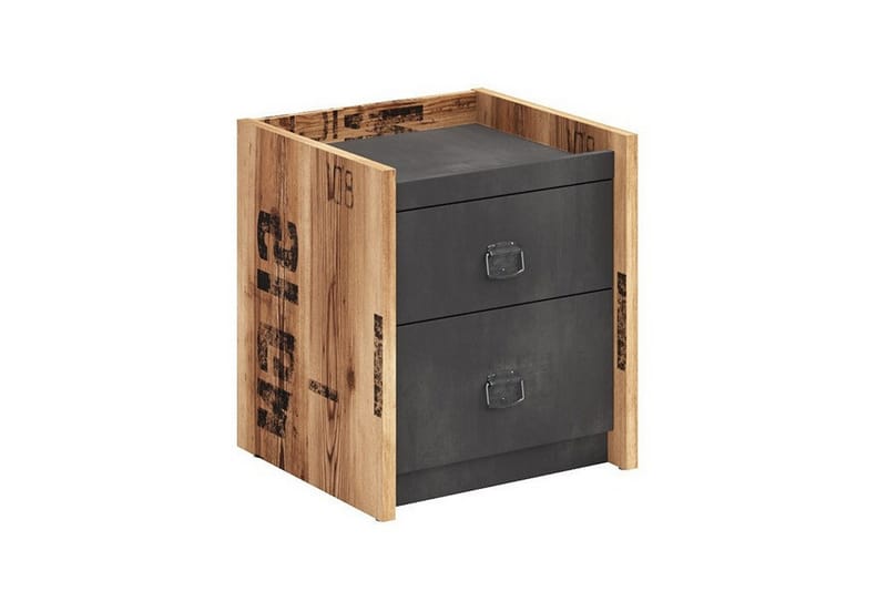 Rathmore Barnsängbord 50 cm Grå - Barn & bebis - Barnmöbler - Barnbord - Sängbord barn & nattduksbord barn