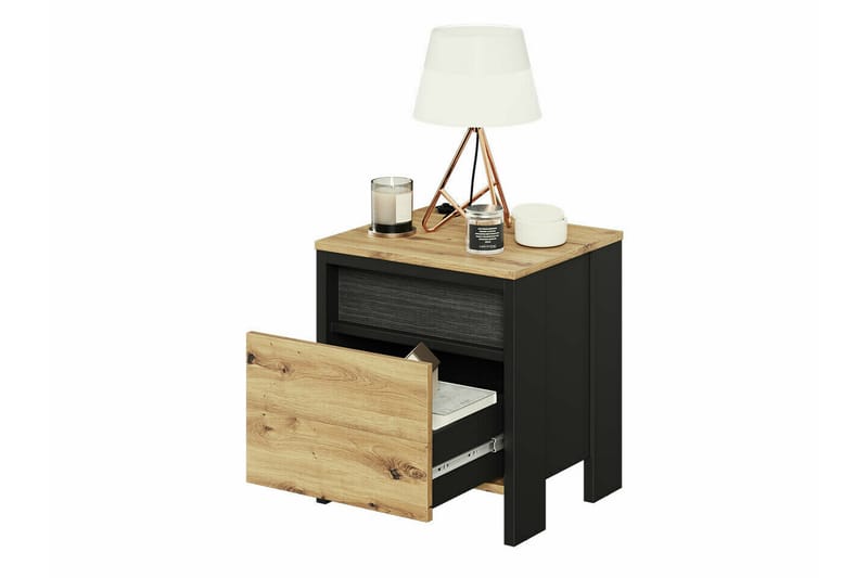 Rathmore Barnsängbord 51 cm Svart - Barn & bebis - Barnmöbler - Barnbord - Sängbord barn & nattduksbord barn