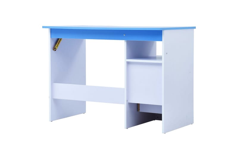 Skrivbord för barn lutbart blå och vit - Blå - Barn & bebis - Barnmöbler - Barnbord