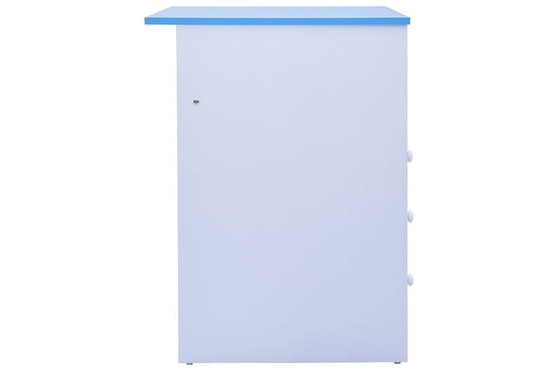 Skrivbord för barn lutbart blå och vit - Blå - Barn & bebis - Barnmöbler - Barnbord