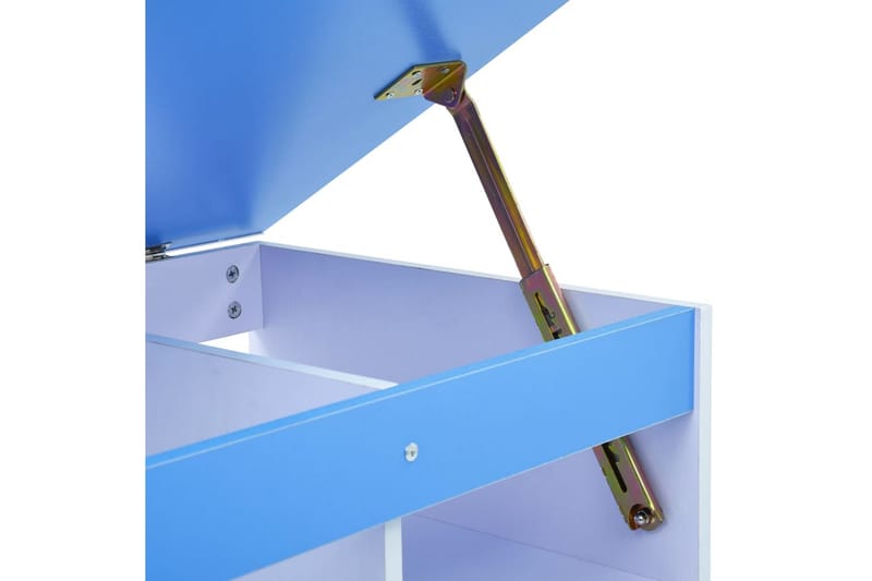Skrivbord för barn lutbart blå och vit - Blå - Barn & bebis - Barnmöbler - Barnbord