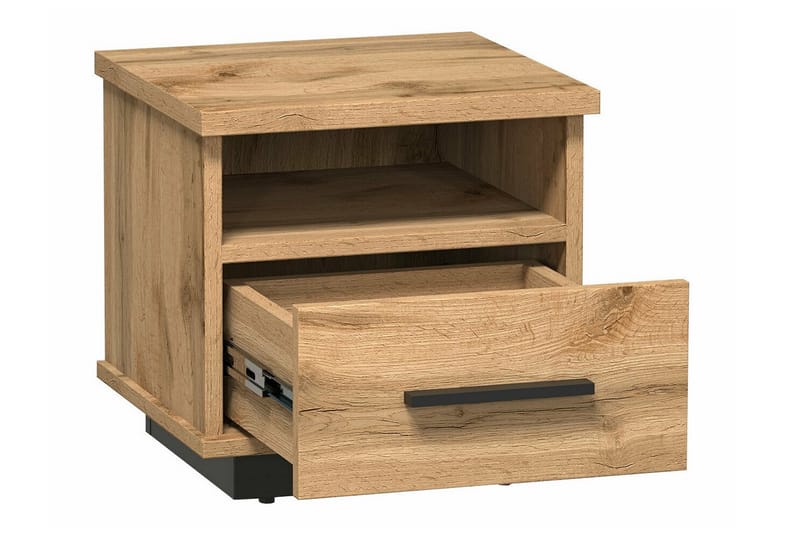 Strathy Barnsängbord 37 cm Svart - Barn & bebis - Barnmöbler - Barnbord - Sängbord barn & nattduksbord barn