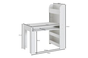 Wilhem Barnskrivbord 90 cm Rektangulär - Barn & bebis - Barnmöbler - Barnbord