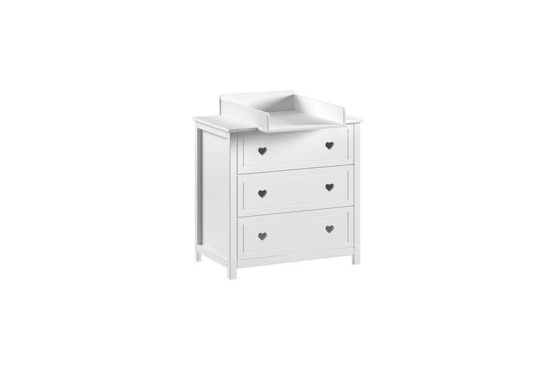 Amori Möbelset för Barnrum - Vit - Barn & bebis - Barnmöbler - Barnmöbelset - Sovrumsset barn