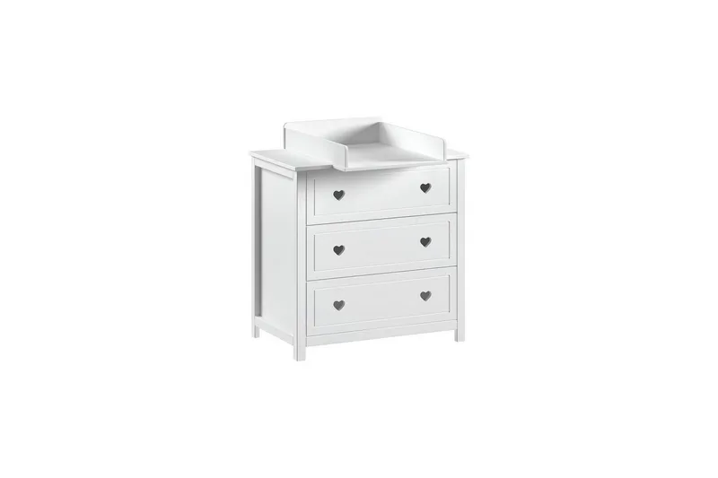 Amori Möbelset för Barnrum - Vit - Barn & bebis - Barnmöbler - Barnmöbelset - Sovrumsset barn