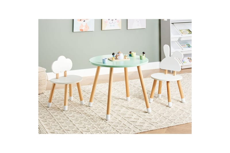 Barnbord med stolar Robin - Barn & bebis - Barnmöbler - Barnmöbelset - Barnbord och stolar