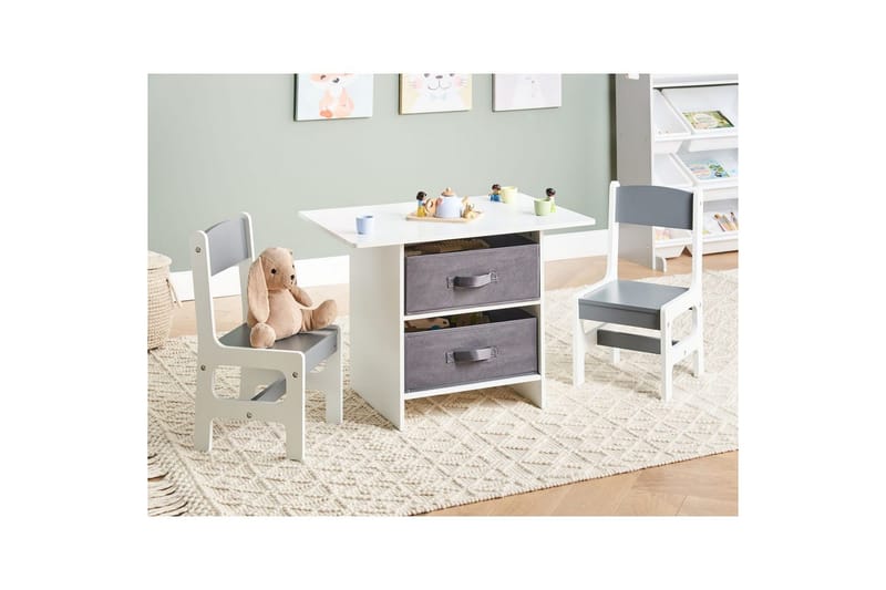 Barnbord med stolar Yalgoo - Barn & bebis - Barnmöbler - Barnmöbelset - Barnbord och stolar