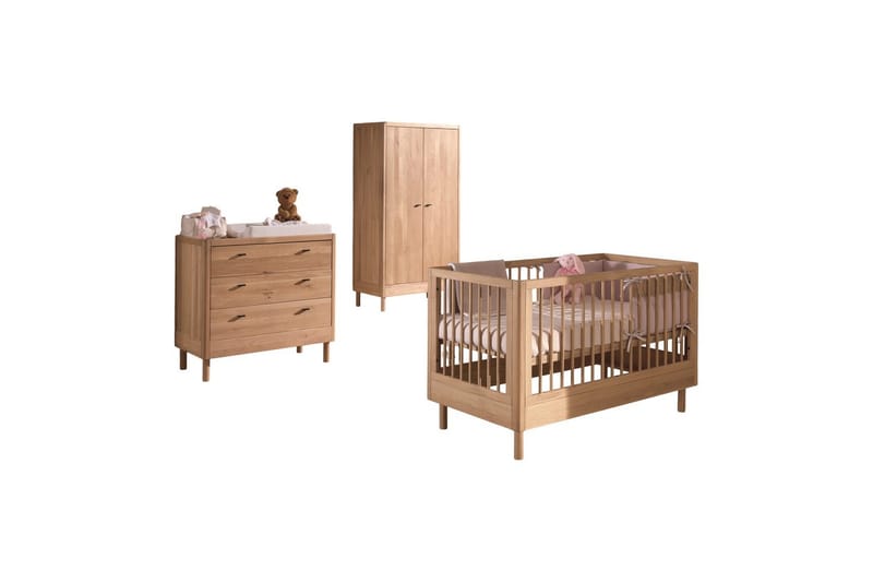 Forrest Möbelset för Barnrum - Ek - Barn & bebis - Barnmöbler - Barnmöbelset - Sovrumsset barn