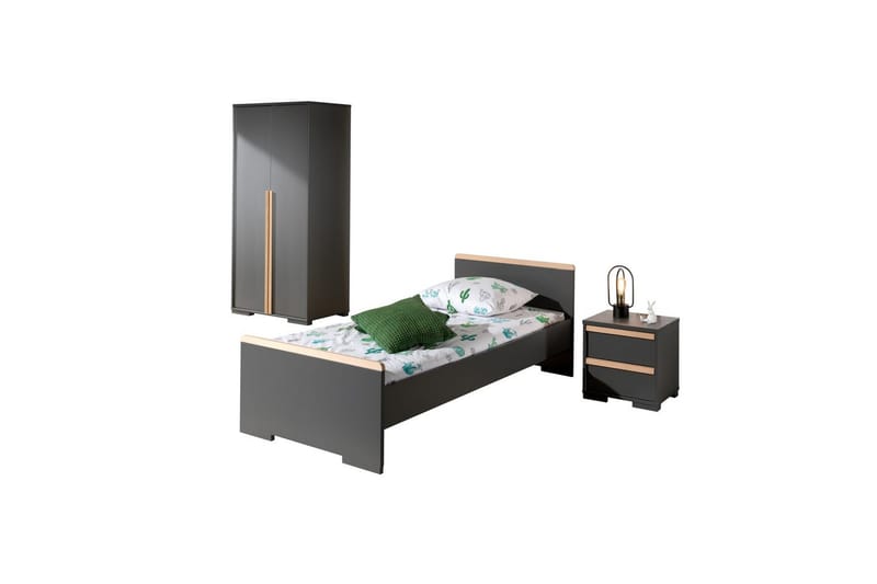 London Möbelset för Barnrum, Antracit