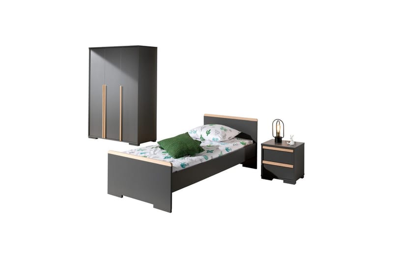 London Möbelset för Barnrum, Antracit