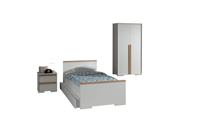 London Möbelset för Barnrum, Vit