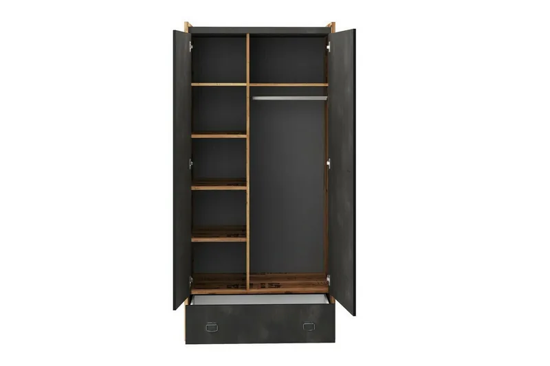 Rathmore Möbelset För Barnrum - Grå - Barn & bebis - Barnmöbler - Barnmöbelset - Sovrumsset barn