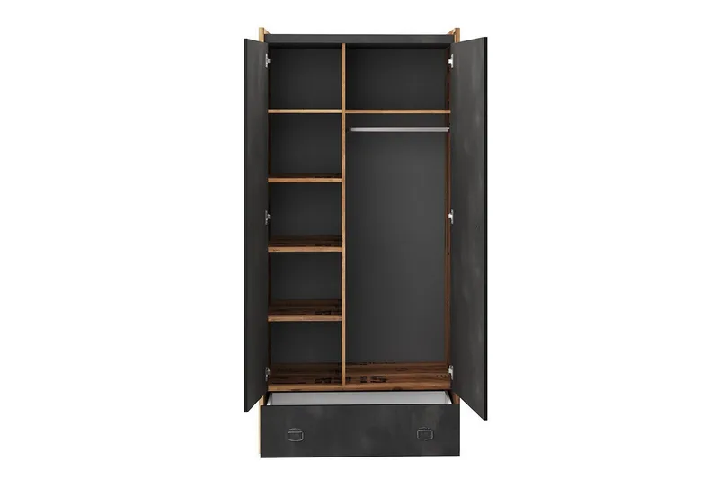 Rathmore Möbelset För Barnrum - Grå - Barn & bebis - Barnmöbler - Barnmöbelset - Sovrumsset barn