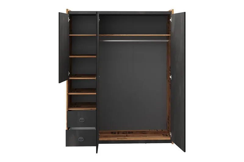 Rathmore Möbelset För Barnrum - Grå - Barn & bebis - Barnmöbler - Barnmöbelset - Sovrumsset barn