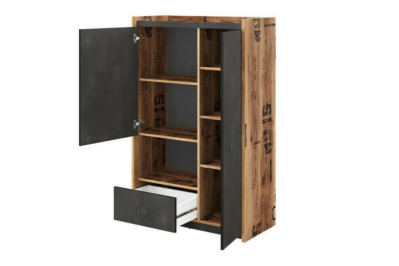 Rathmore Möbelset För Barnrum - Grå - Barn & bebis - Barnmöbler - Barnmöbelset - Sovrumsset barn