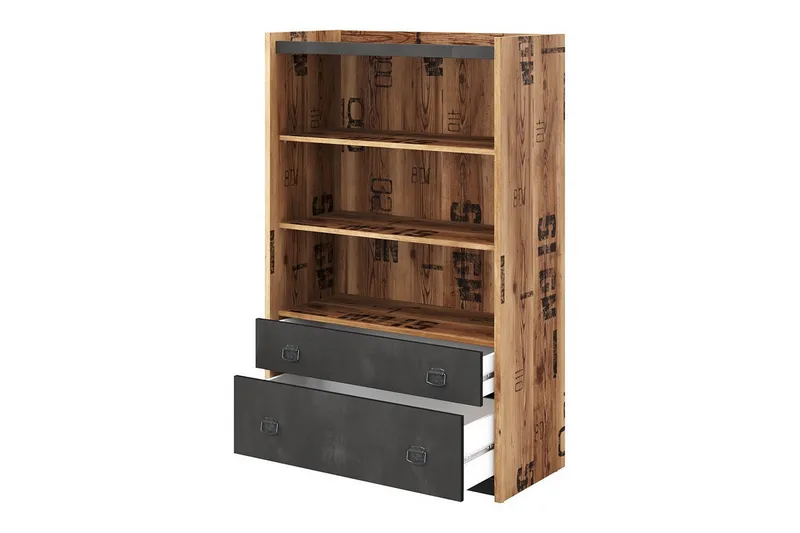 Rathmore Möbelset För Barnrum - Grå - Barn & bebis - Barnmöbler - Barnmöbelset - Sovrumsset barn