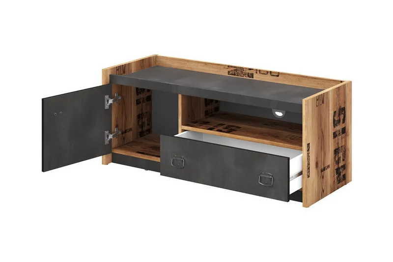 Rathmore Möbelset För Barnrum - Grå - Barn & bebis - Barnmöbler - Barnmöbelset - Sovrumsset barn